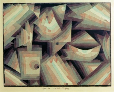 Gradation de cristal - Paul Klee