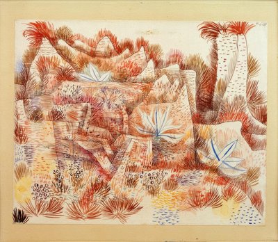 Paysage avec agaves - Paul Klee