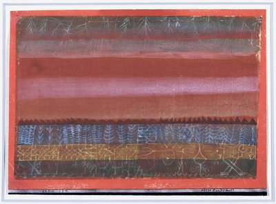 Paysage en couches - Paul Klee