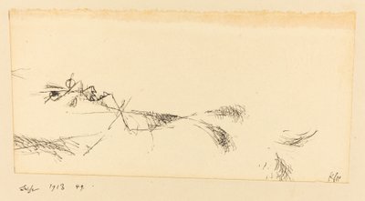 Leiche (Cadavre) - Paul Klee