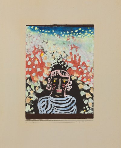 Portrait dans la tonnelle - Paul Klee