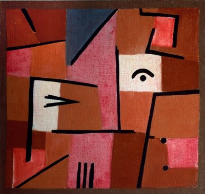 Regard dans le Rouge - Paul Klee