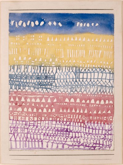 Vue de la vieille ville, 1928 - Paul Klee