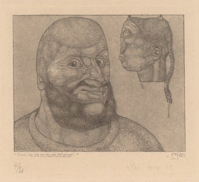 Persée (Der Witz hat über das Leid gesiegt) - Paul Klee