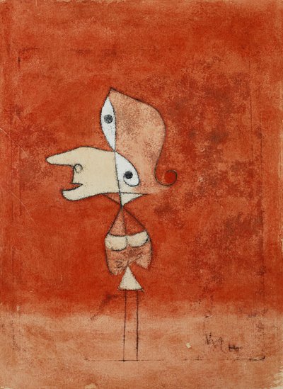 Portrait de Brigitte (figure entière) - Paul Klee