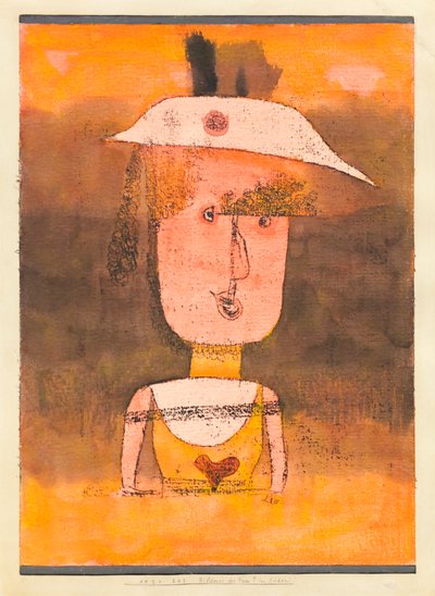 Portrait de Mme P. dans le sud - Paul Klee