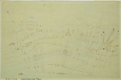Végétation préhistorique - Paul Klee