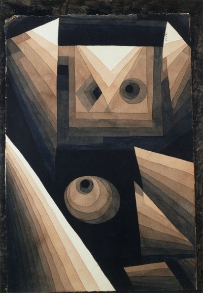 Gradation rouge - Paul Klee