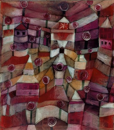 Jardin de roses - Paul Klee