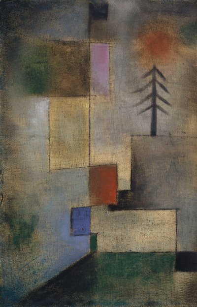 Petite image de sapins, 1922 - Paul Klee