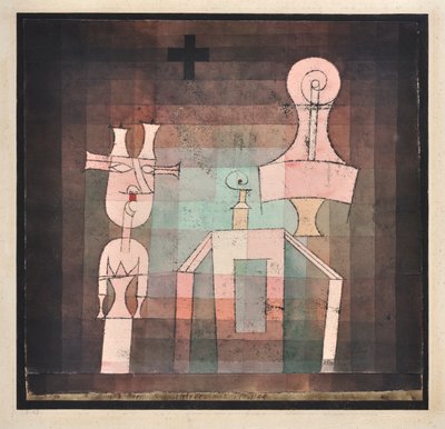 Nature morte avec sculptures, 1923 - Paul Klee