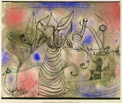 Nature morte avec serpent - Paul Klee