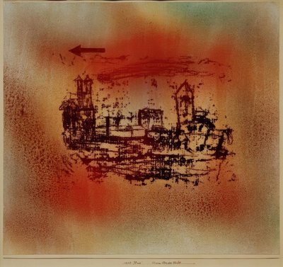 Tempête sur la ville - Paul Klee