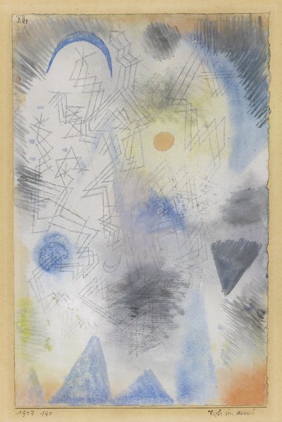 Cibles dans le brouillard, 1917 - Paul Klee