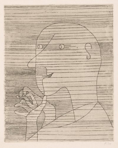 Le vieil homme calculateur - Paul Klee