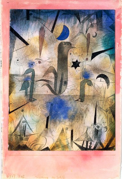 Les Sirènes des bateaux - Paul Klee