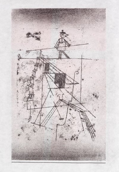 Funambule, 1923 - Paul Klee