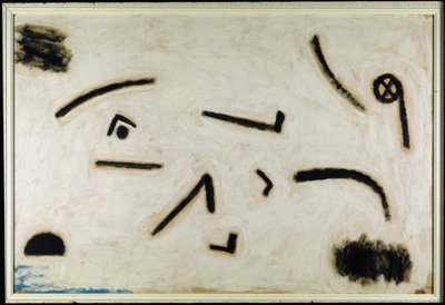 Sans titre (signes sur fond noir), c.1940 - Paul Klee