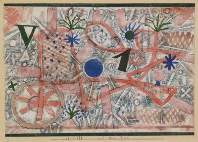 Avec la roue - Paul Klee