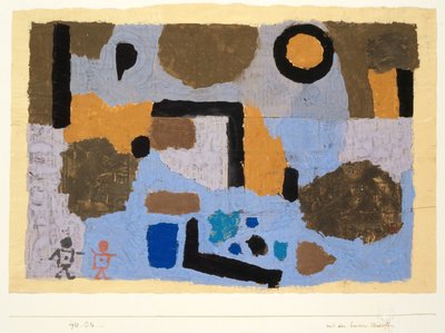 Avec les deux perdus, 1938 - Paul Klee