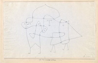 Enlacés en un groupe, 1930 - Paul Klee