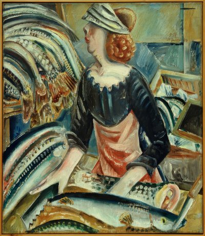 Vendeuse de poissons - Paul Kleinschmidt
