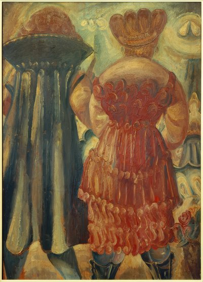 Femmes debout de dos - Paul Kleinschmidt