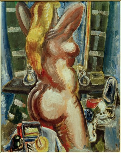 Nu debout devant le miroir - Paul Kleinschmidt