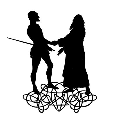 Faust et Méphistophélès - Paul Konewka