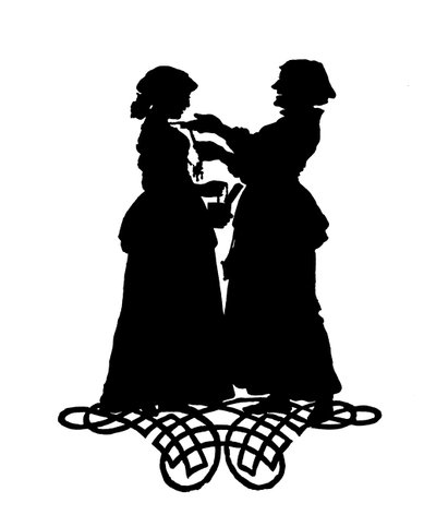 Marthe et Margarete (gravure) - Paul Konewka