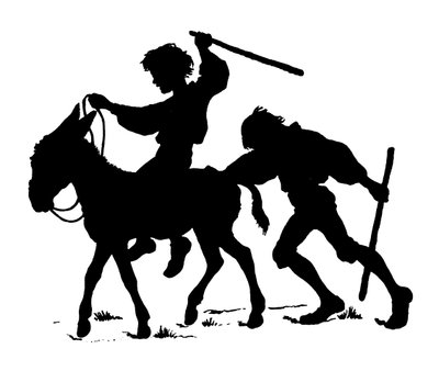 Silhouette (lithographie) - Paul Konewka