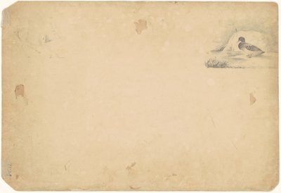 Un canard et un cerf [verso] - Paul Lacroix