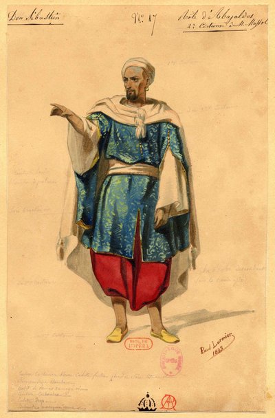Abayaldos. Costume pour l