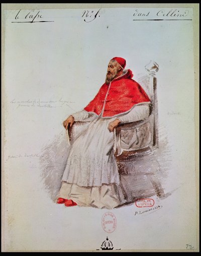 Costume pour le pape Clément VII dans 