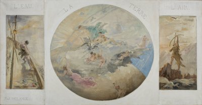 Esquisse pour la salle à manger de l