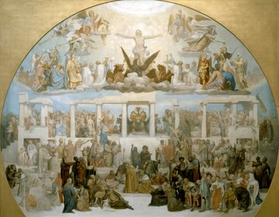 Palingénésie sociale (esquisse). 1848. (huile sur toile) - Paul Marc Joseph Chenavard