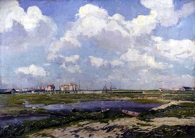 La mare dans les dunes - Paul Mathieu