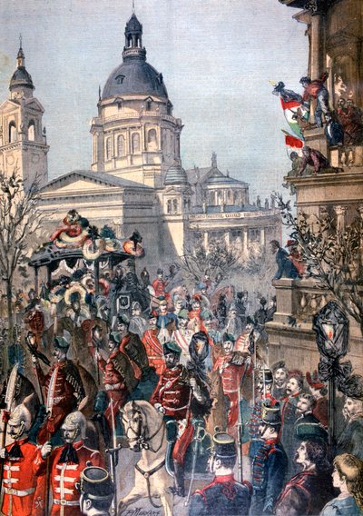 Funérailles de Lajos Kossuth, Budapest, 21 mars 1894 - Paul Merwart