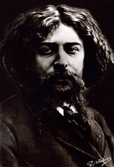 Alphonse Daudet, c.1880 (photo) - Paul Nadar