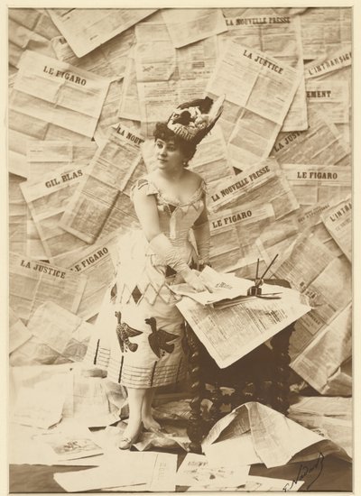 [Mlle Beaumaine, Théâtre des Variétés] - Paul Nadar