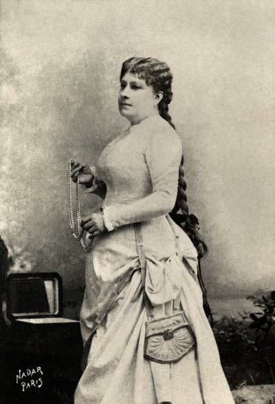 Portrait de Marie felix , Miolan , Carvalho (photo) - Paul Nadar