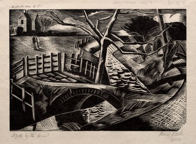 Digue par la route - Paul Nash