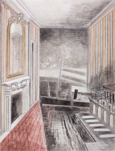 Port et salle - Paul Nash