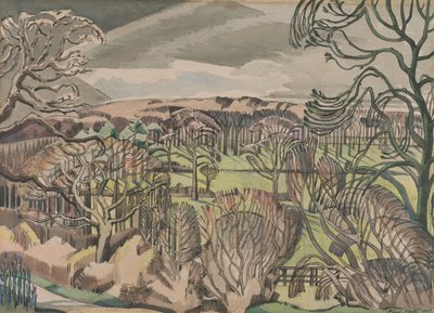Paysage à Fulmer, Buckinghamshire - Paul Nash