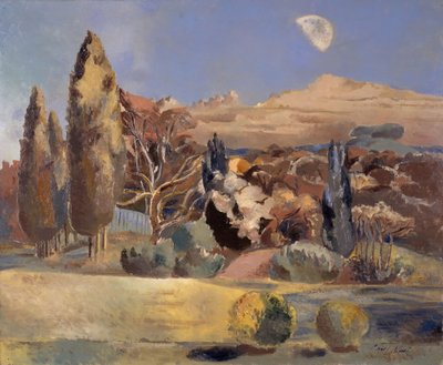 Paysage du premier quartier de la Lune, 1943 - Paul Nash