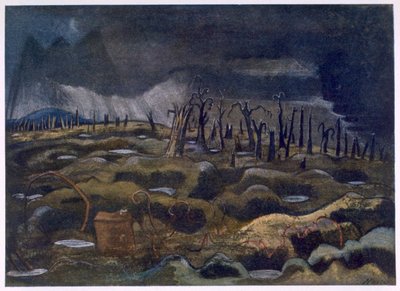 Crépuscule, des Artistes britanniques au front, Continuation du Front occidental, Partie trois, Paul Nash - Paul Nash