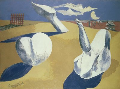 Paysage nocturne - Paul Nash