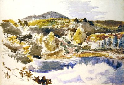 La Piscine bleue - Paul Nash