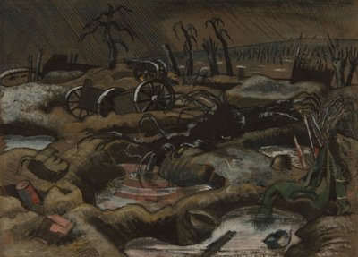 Le Champ de Passchendaele, c.1917 - Paul Nash
