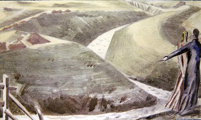 Le Grand Dyke, Romney Marsh - Paul Nash